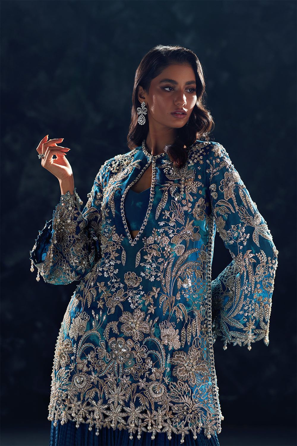 Serenity by Soraya Official Sharara Suit - Shahana Collection UK
