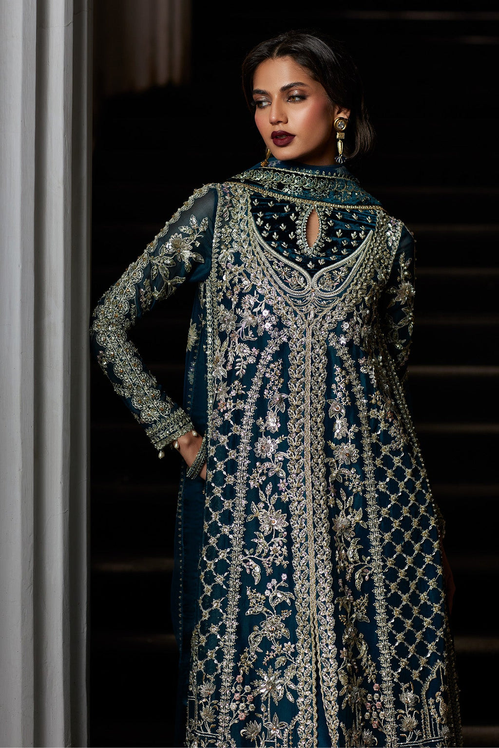 Alira by Saad Bin Shahzad Gown - Shahana Collection UK