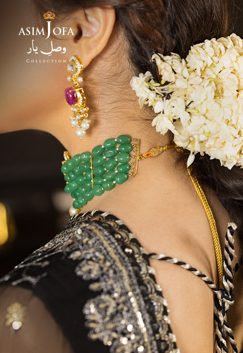 Buy Now, AJVY- 05 - Vasl e yar - Formals 2023 - Asim Jofa - Wedding and Bridal Party Dresses - Shahana Collection UK - Asim Jofa in GCC - UAE fashion 