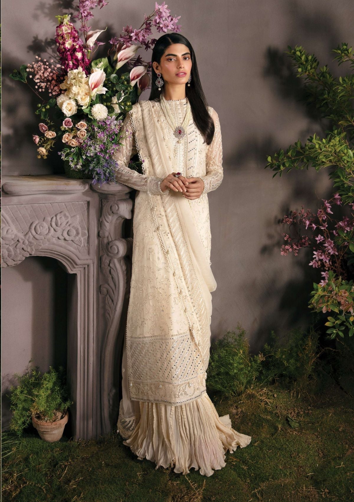 Buy Now - ALF - 06 - Afrozeh La' Fuschia Luxury Collection 2023 - Shahana Collection - Wedding and Bridal Dresses - Pakistani Designer Clothing - Shahana UK