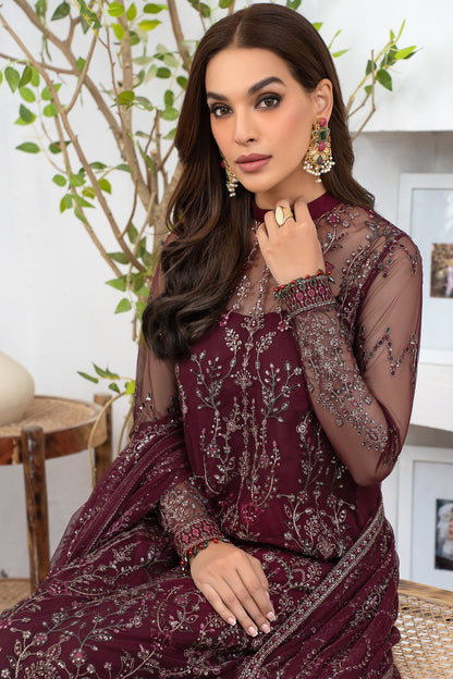 Shop Now, MARIE - ZLM-06 - Meeral Luxury Formals 2023 - Zarif - Shahana Collection UK - Wedding and Bridal Dresses - Pakistani Dresses in UAE - Shahana UK