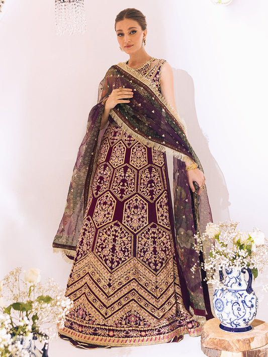 Buy Now, Sawariya 07 - Luxury Kalidaar Chiffon 2023 - Roheenaz -Shahana Collection UK - Wedding & Bridal Party Dresses 