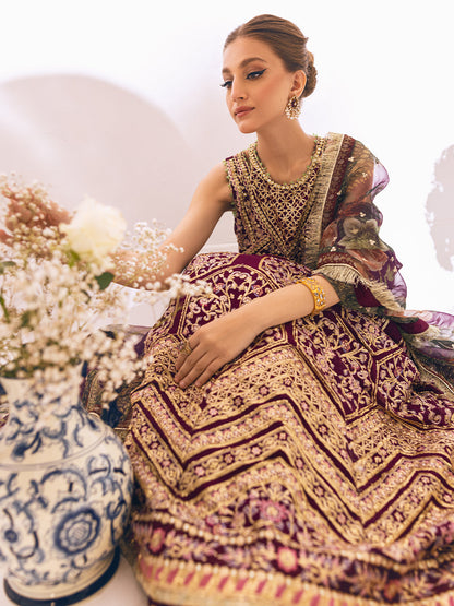 Buy Now, Sawariya 07 - Luxury Kalidaar Chiffon 2023 - Roheenaz -Shahana Collection UK - Wedding & Bridal Party Dresses 