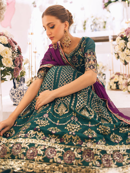 Buy Now, Sawariya 08 - Luxury Kalidaar Chiffon 2023 - Roheenaz -Shahana Collection UK - Wedding & Bridal Party Dresses 