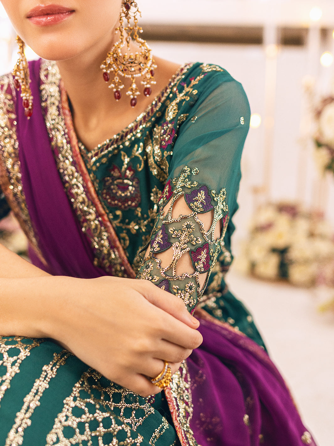 Buy Now, Sawariya 08 - Luxury Kalidaar Chiffon 2023 - Roheenaz -Shahana Collection UK - Wedding & Bridal Party Dresses 