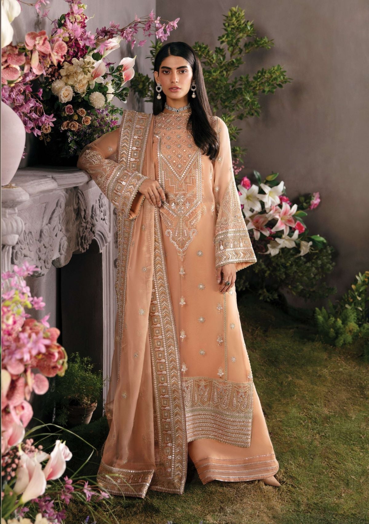 Buy Now - ALF - 09 - Afrozeh La' Fuschia Luxury Collection 2023 - Shahana Collection - Wedding and Bridal Dresses - Pakistani Designer Clothing - Shahana UK