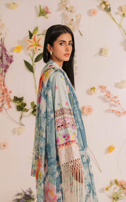 Buy Pakistan designer lawn - MKL - 10 - Meraki Summer Vol 1 - Asifa n Nabeel Lawn Collection 2023 - Shahana Collection UK - Asifa n Nabeel  in UK - Eid Edit 2023
