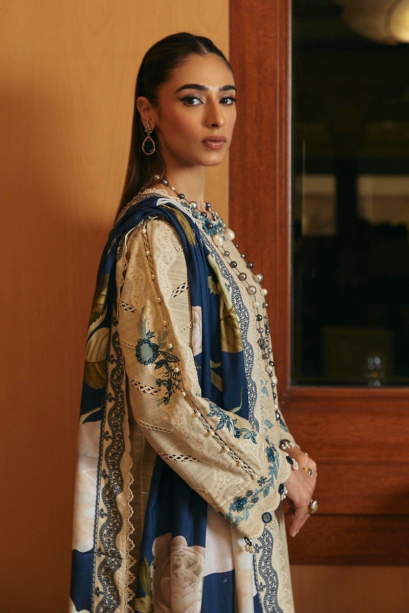 Shop Now - D#11B Muzlin Winter - Vol 1 - Sana Safinaz - Wedding and Bridal Party Dresses - Shahana Collection UK - Pakistani Designer Wear - Winter 2023
