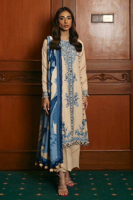 Shop Now - D#11B Muzlin Winter - Vol 1 - Sana Safinaz - Wedding and Bridal Party Dresses - Shahana Collection UK - Pakistani Designer Wear - Winter 2023