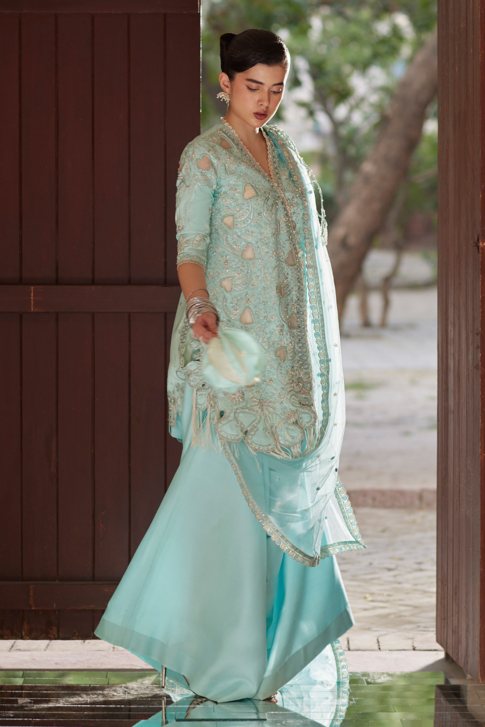 Aks by Soraya Official Silk Suit - Shahana Collection UK