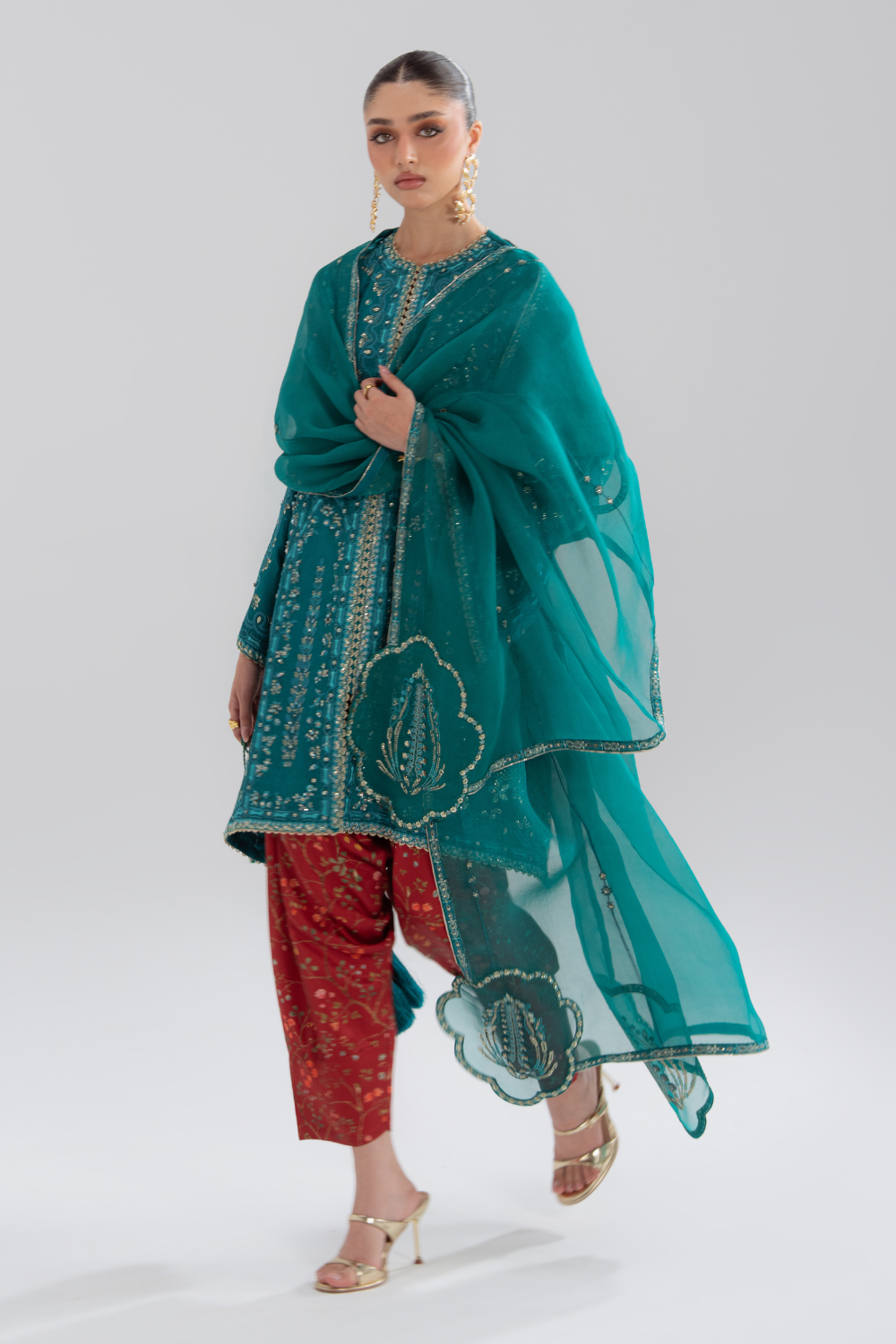 Alina by Soraya Official Shalwar Kameez - Shahana Collection UK