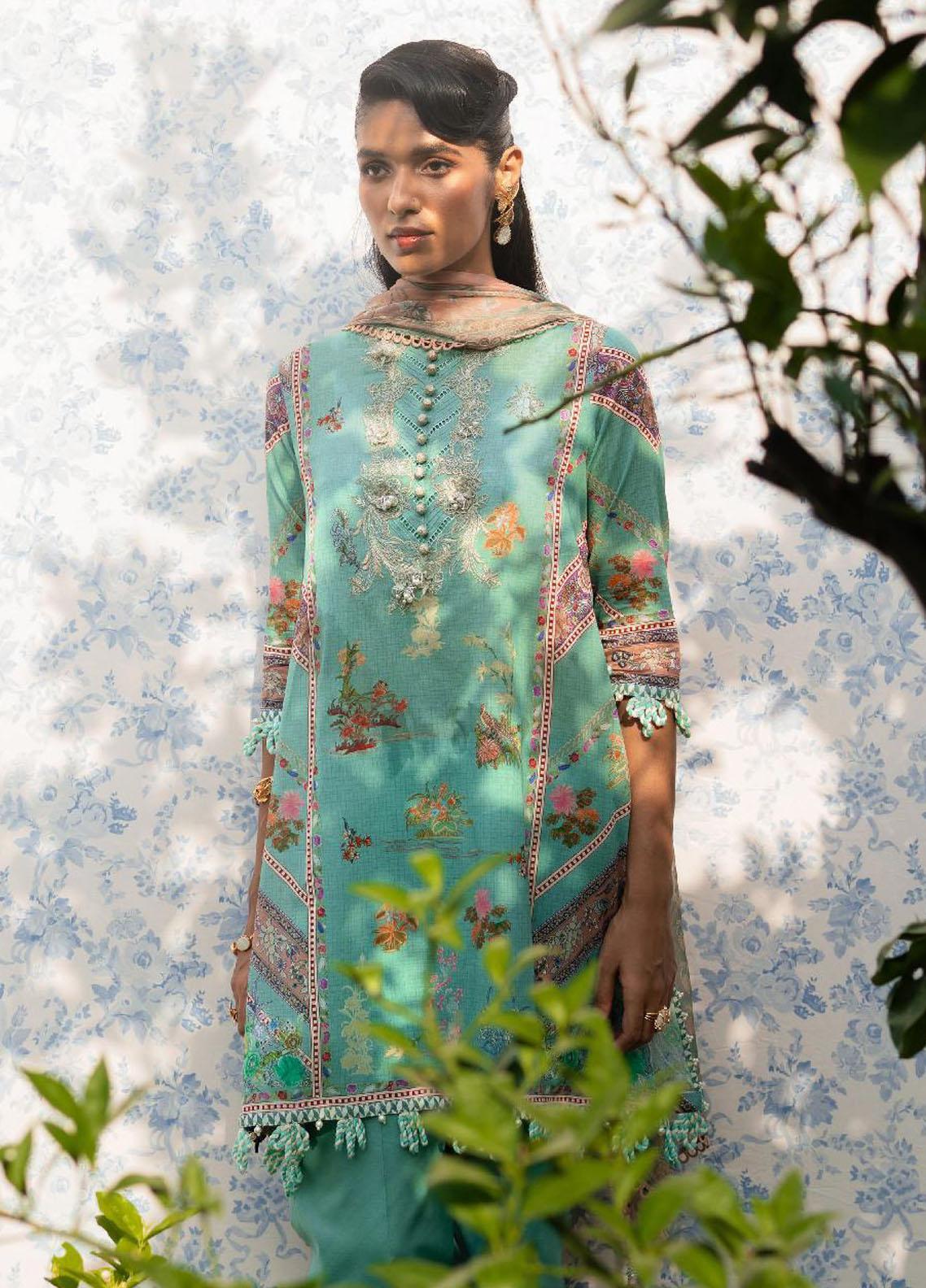 Buy Now, 13A - Muzlin Summer Vol.2 - Sana Safinaz - Shahana Collection 2023 - Wedding and Bridal Dresses