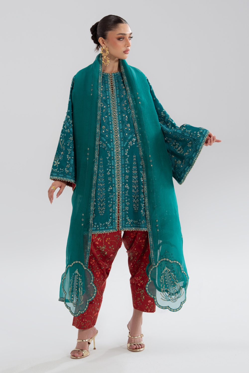 Alina by Soraya Official Shalwar Kameez - Shahana Collection UK