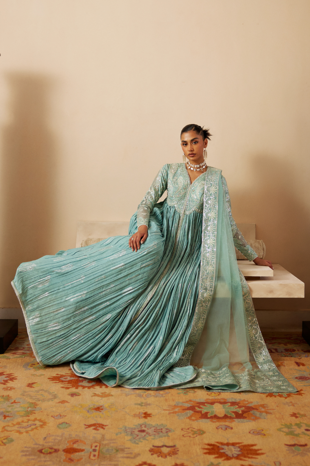 Aveline by Soraya Official Pishwas Suit - Shahana Collection UK