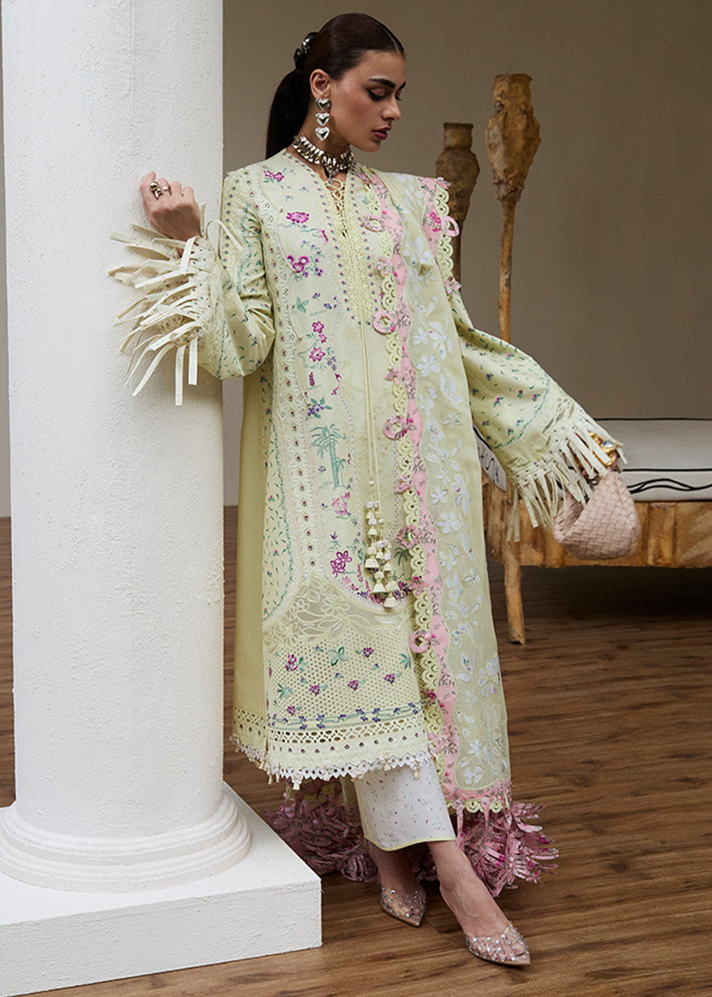 Ferida by Suffuse Unstitched Lawn - Shahana Collection UK