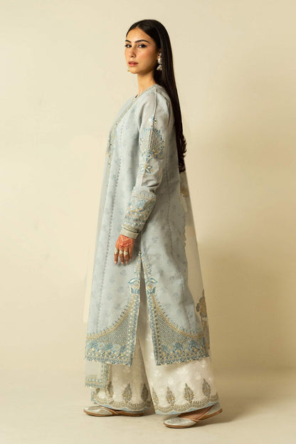 Shop Now, D01 - Summer Lawn Vol 2 - Zara Shahjahan - Shahana Collection UK - Wedding and Bridal Party Dresses - Eid Edit 2023 