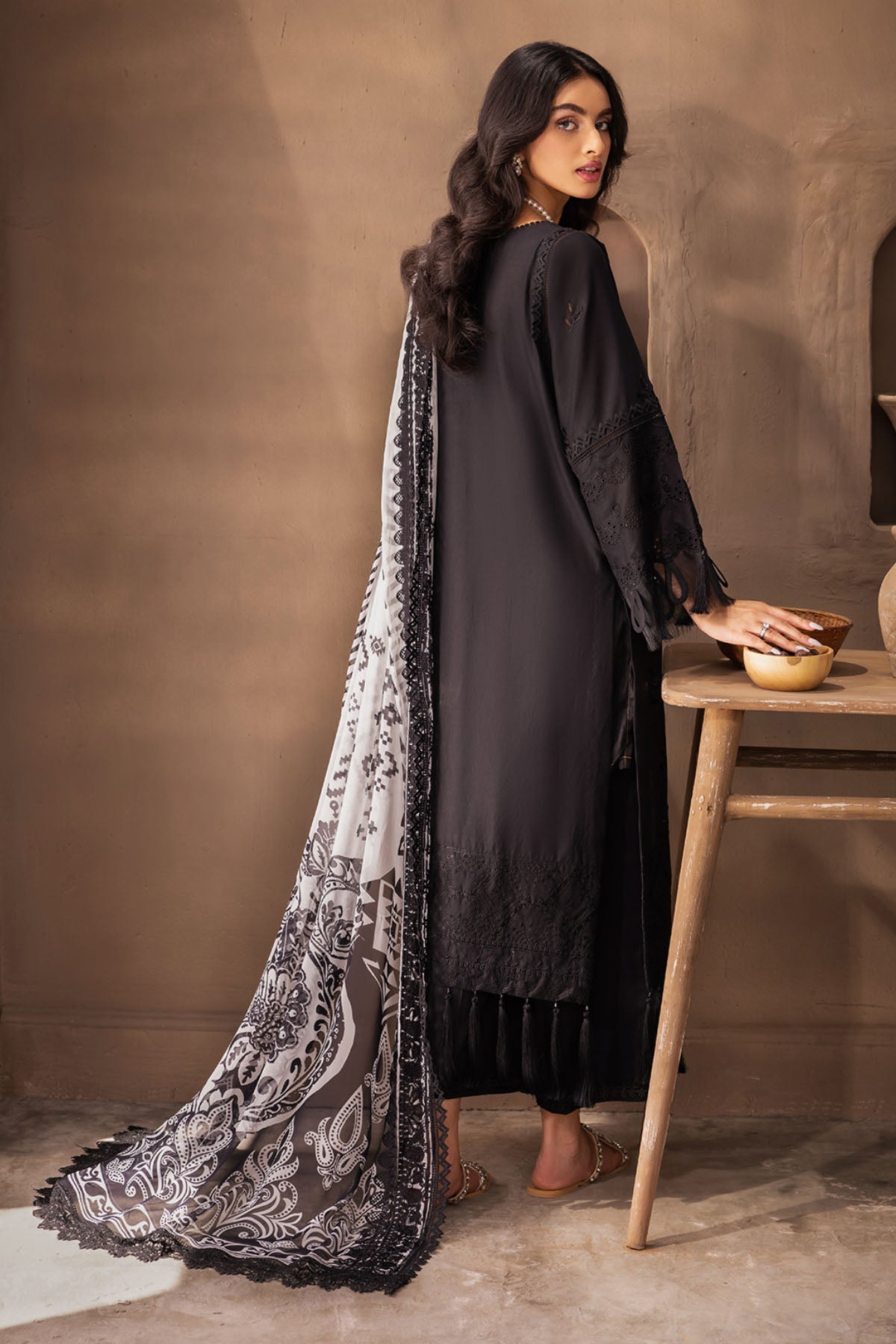 Buy Now, KOYAL - Monochrome Collection 2023 - Nureh - Shahana Collection UK - Wedding and Bridal Party Dresses 