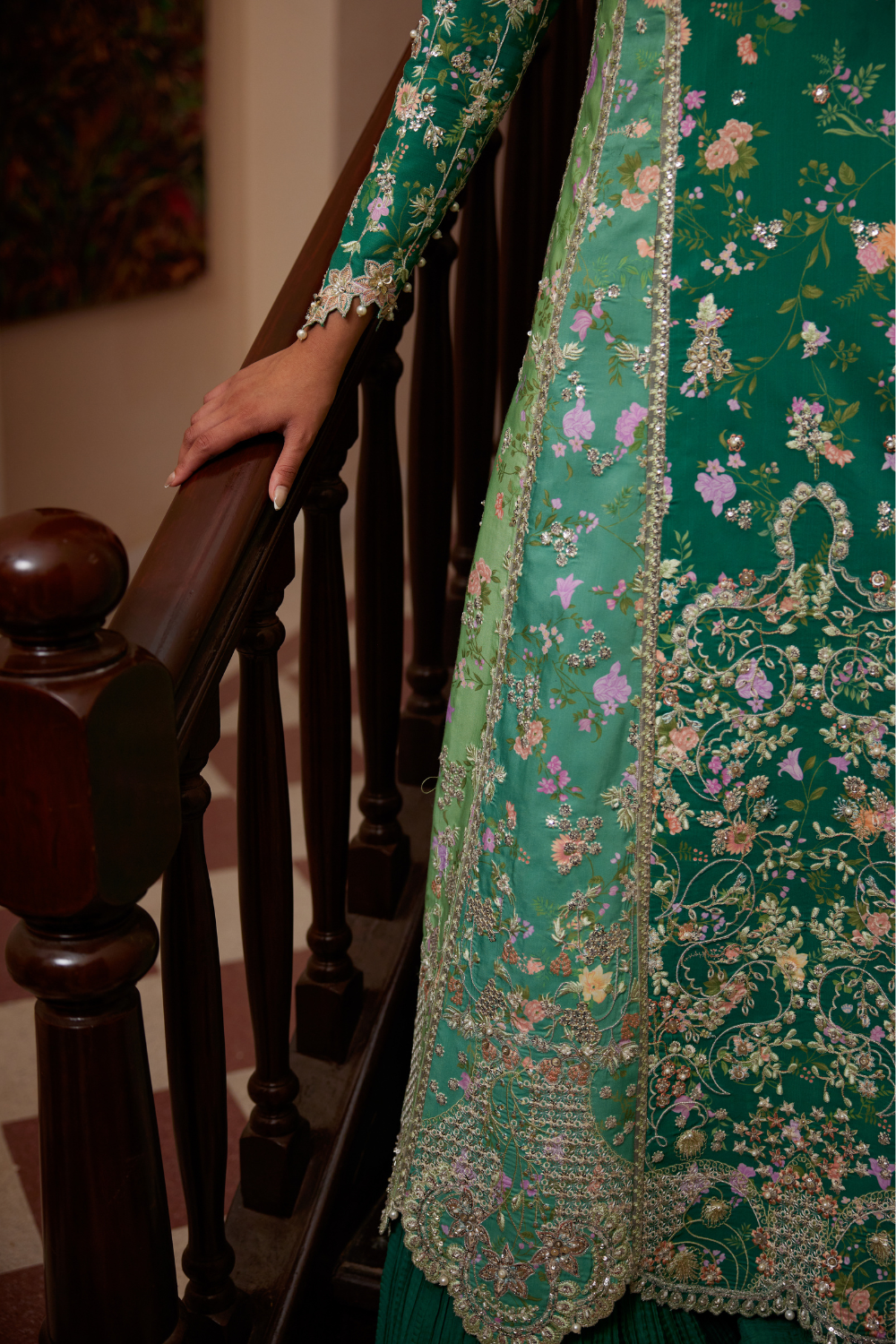 Sorelle by Soraya Official Paneled Suit - Shahana Collection UK