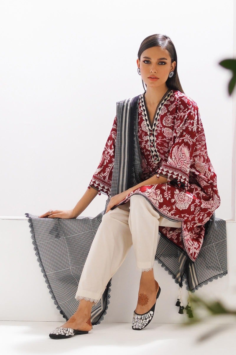 16A - Mahay Summer Lawn Collection'23 - Shahana Collection UK -Sana Safinaz 