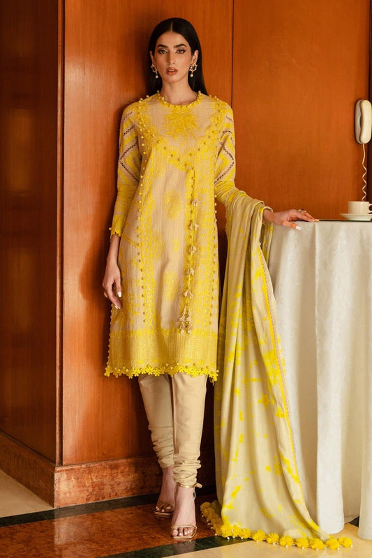 Shop Now - D#16A Muzlin Winter - Vol 1 - Sana Safinaz - Wedding and Bridal Party Dresses - Shahana Collection UK - Pakistani Designer Wear - Winter 2023