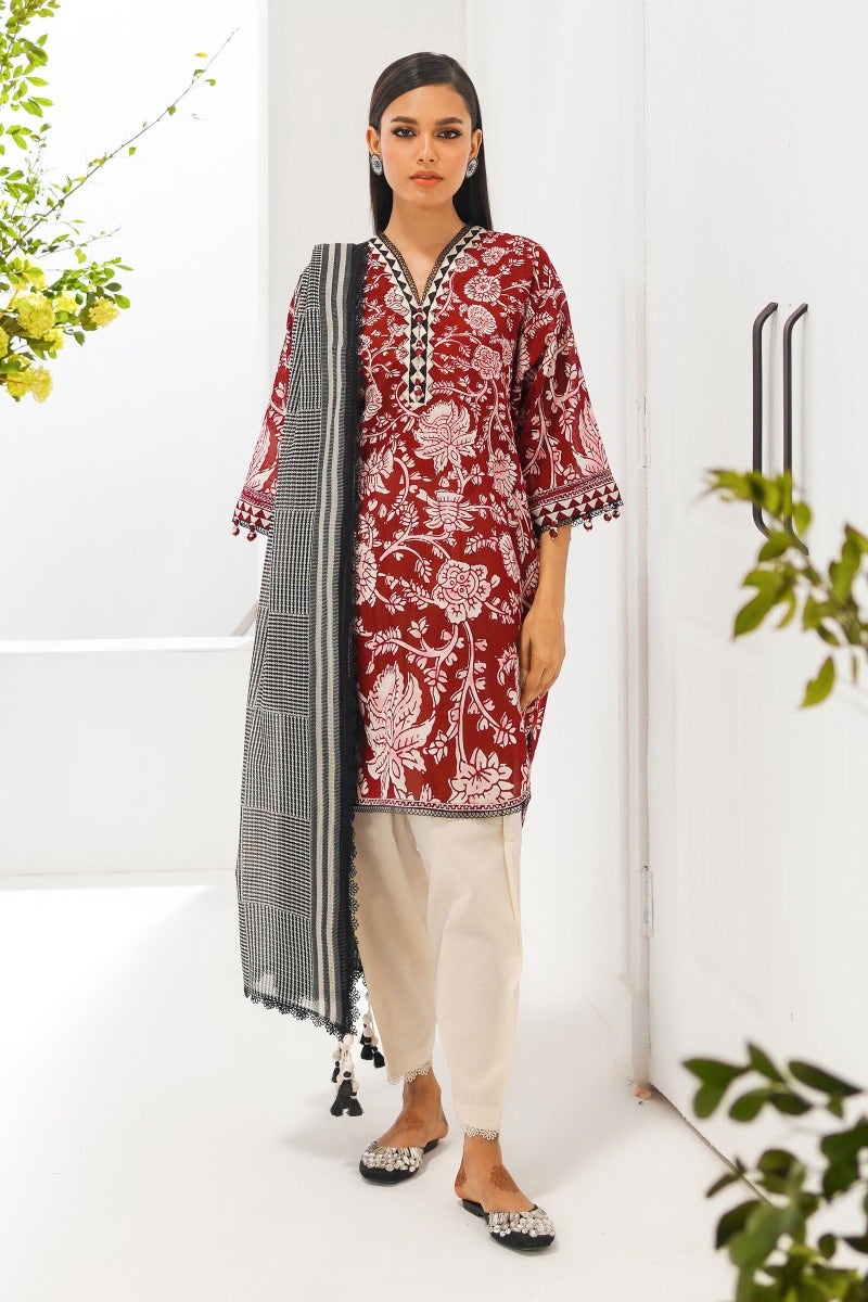 16A - Mahay Summer Lawn Collection'23 - Shahana Collection UK -Sana Safinaz 