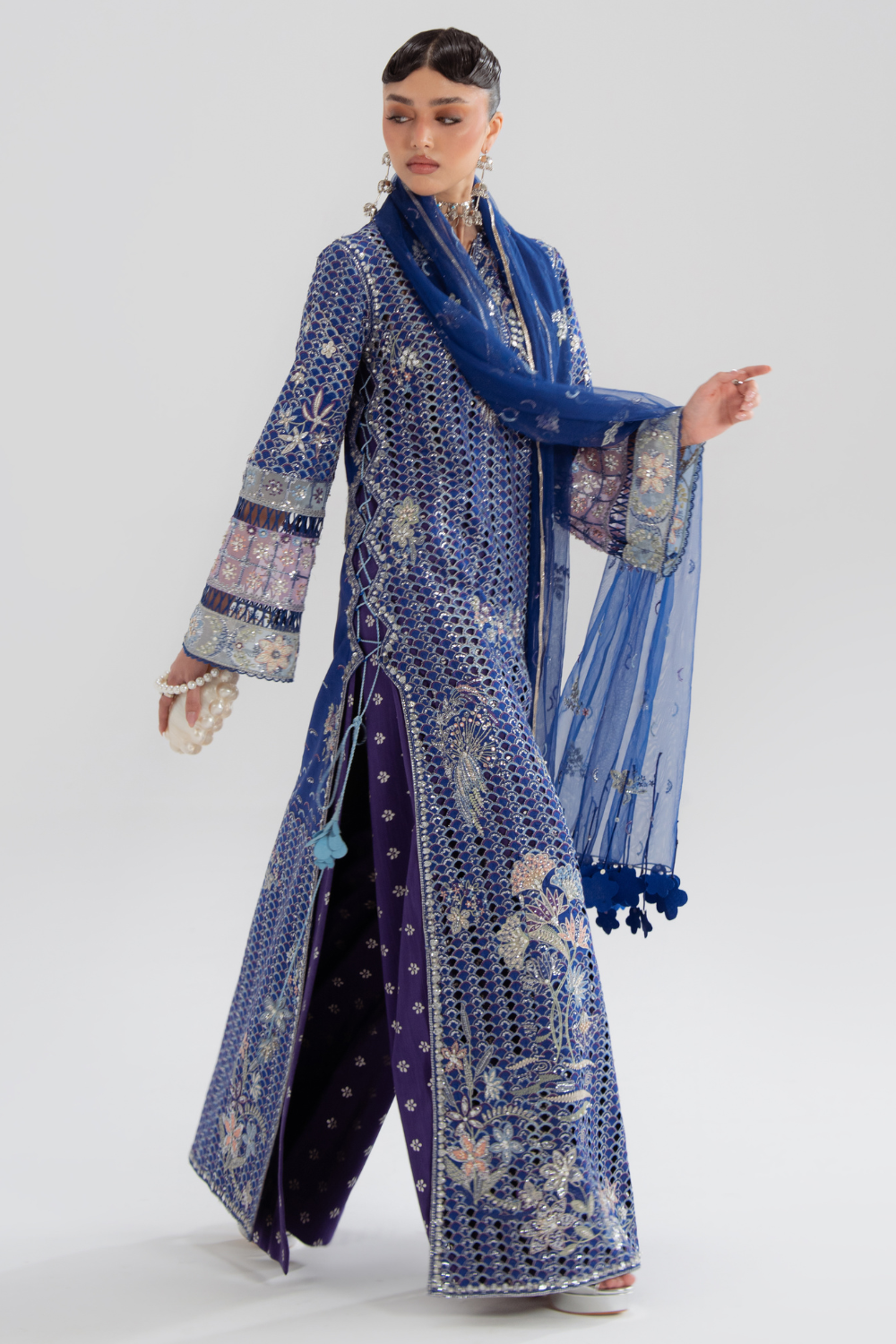 Évara by Soraya Official Double Layered Suit - Shahana Collection UK