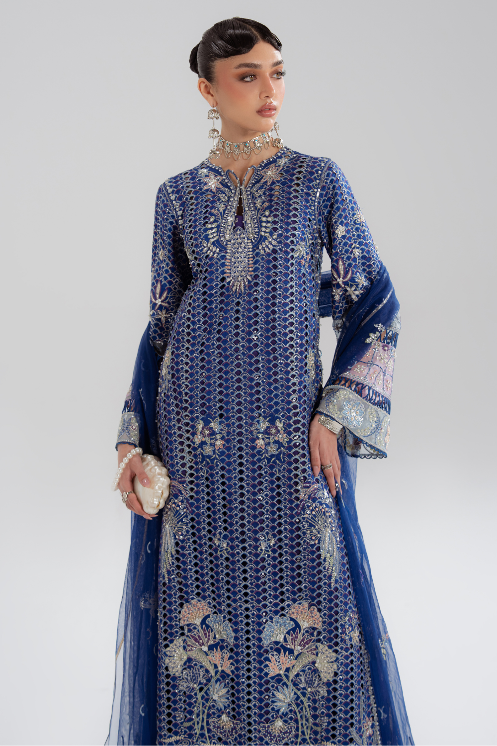 Évara by Soraya Official Double Layered Suit - Shahana Collection UK