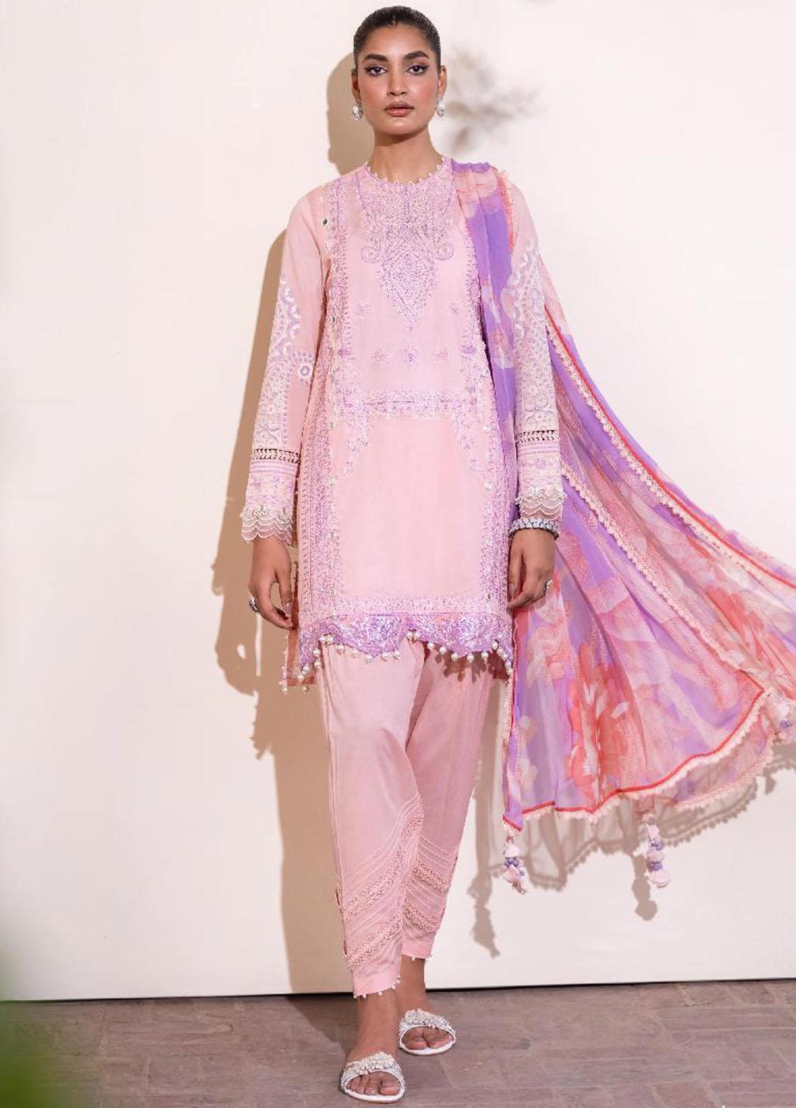 Buy Now, 19 A - Muzlin Summer Vol.2 - Sana Safinaz - Shahana Collection 2023 - Wedding and Bridal Dresses