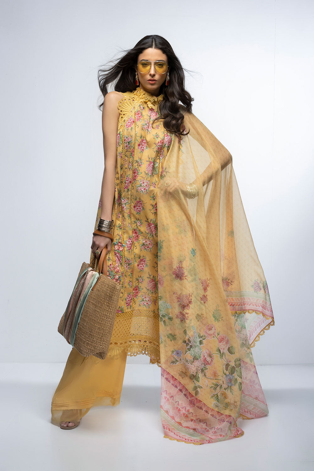 Buy Now, D#1B - Sobia Nazir Vital 2023 - Vol. 2 - Shahana Collection UK  - Wedding and Bridal Party Dresses - Sobia Nazir in UK - Summer Lawn 2023