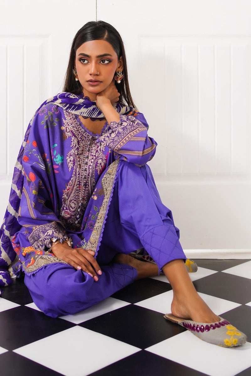 1B - Mahay Summer Lawn Collection'23 - Shahana Collection UK -Sana Safinaz 