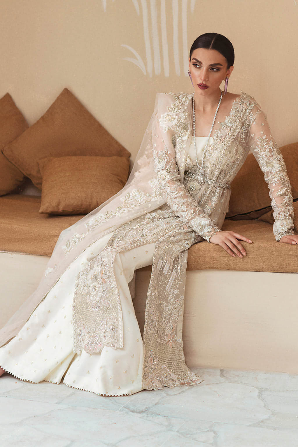 Anya by Soraya Official Long Shirt Ensemble - Shahana Collection UK