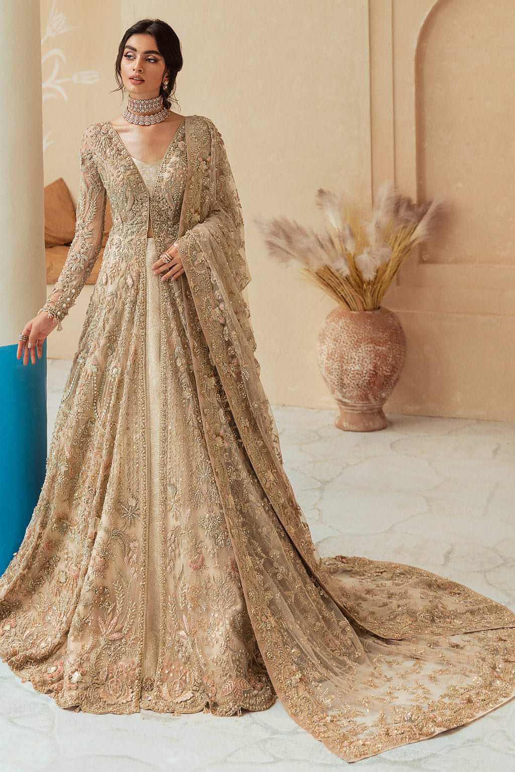 Floret by Soraya Official Open Gown - Shahana Collection UK