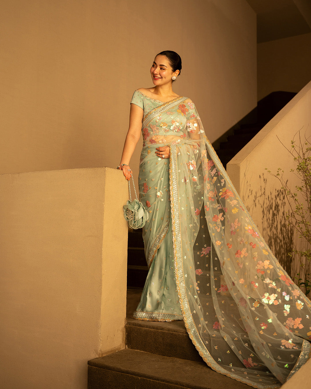Nureet by Faiza Saqlain Made To Order - Shahana Collection UK