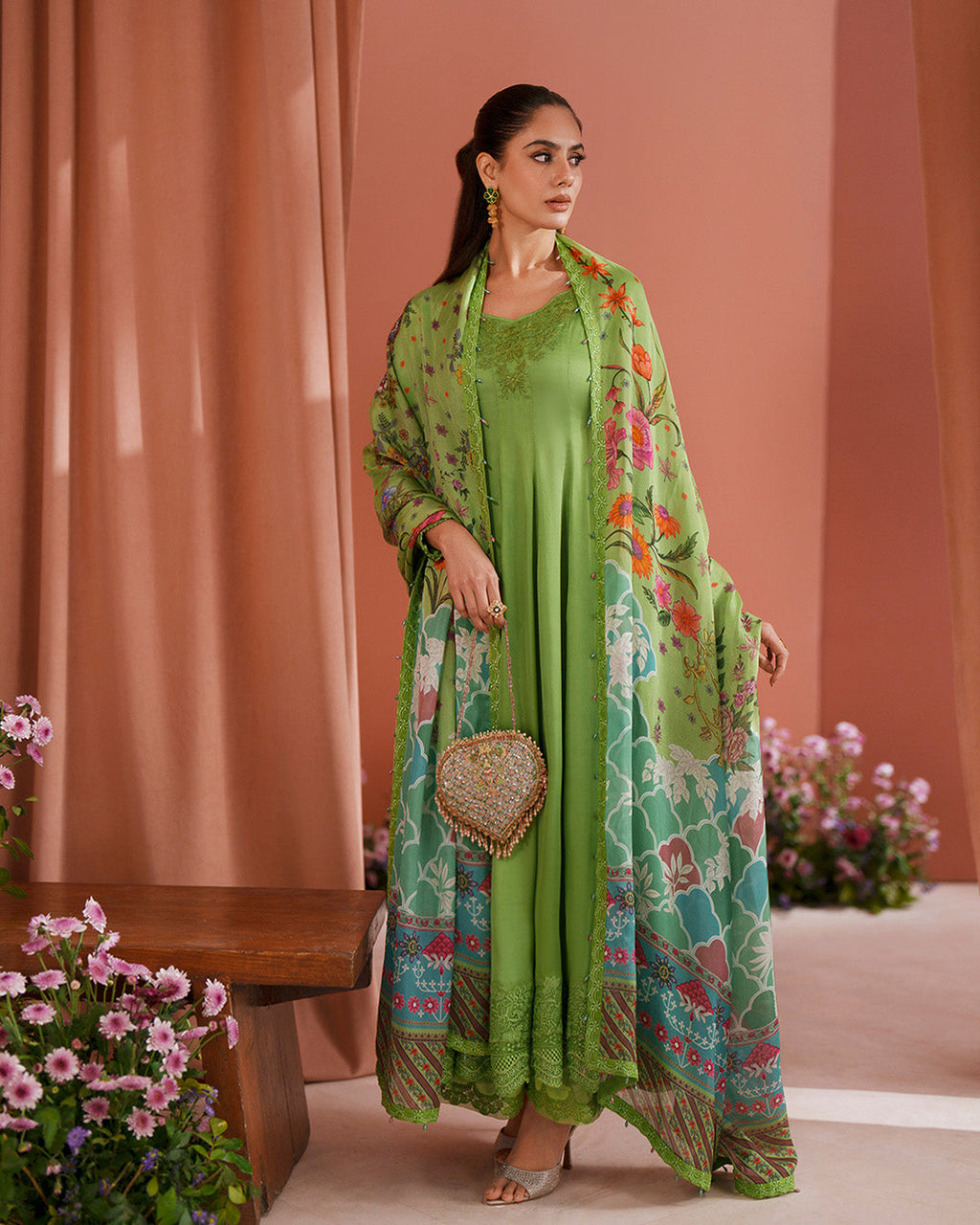 Gomana by Faiza Saqlain Made To Order - Shahana Collection UK
