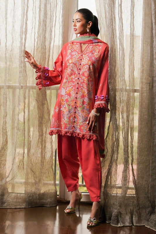 Shop Now - D#20B Muzlin Winter - Vol 1 - Sana Safinaz - Wedding and Bridal Party Dresses - Shahana Collection UK - Pakistani Designer Wear - Winter 2023