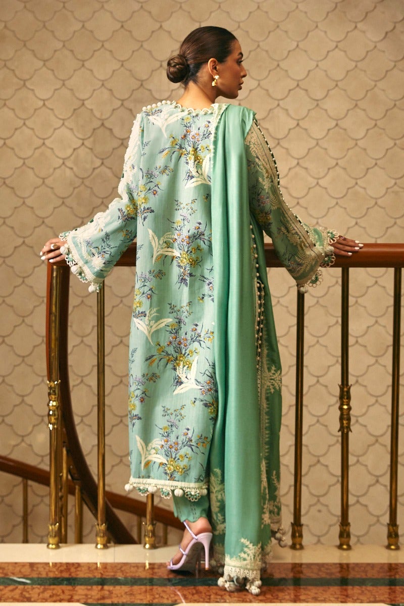 Shop Now - D#21A Muzlin Winter - Vol 1 - Sana Safinaz - Wedding and Bridal Party Dresses - Shahana Collection UK - Pakistani Designer Wear - Winter 2023