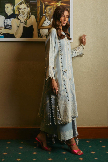 Shop Now - D#22B Muzlin Winter - Vol 1 - Sana Safinaz - Wedding and Bridal Party Dresses - Shahana Collection UK - Pakistani Designer Wear - Winter 2023