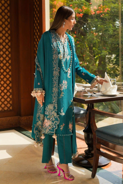 Shop Now - D#23A Muzlin Winter - Vol 1 - Sana Safinaz - Wedding and Bridal Party Dresses - Shahana Collection UK - Pakistani Designer Wear - Winter 2023