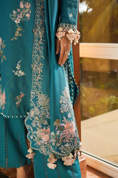 Shop Now - D#23A Muzlin Winter - Vol 1 - Sana Safinaz - Wedding and Bridal Party Dresses - Shahana Collection UK - Pakistani Designer Wear - Winter 2023
