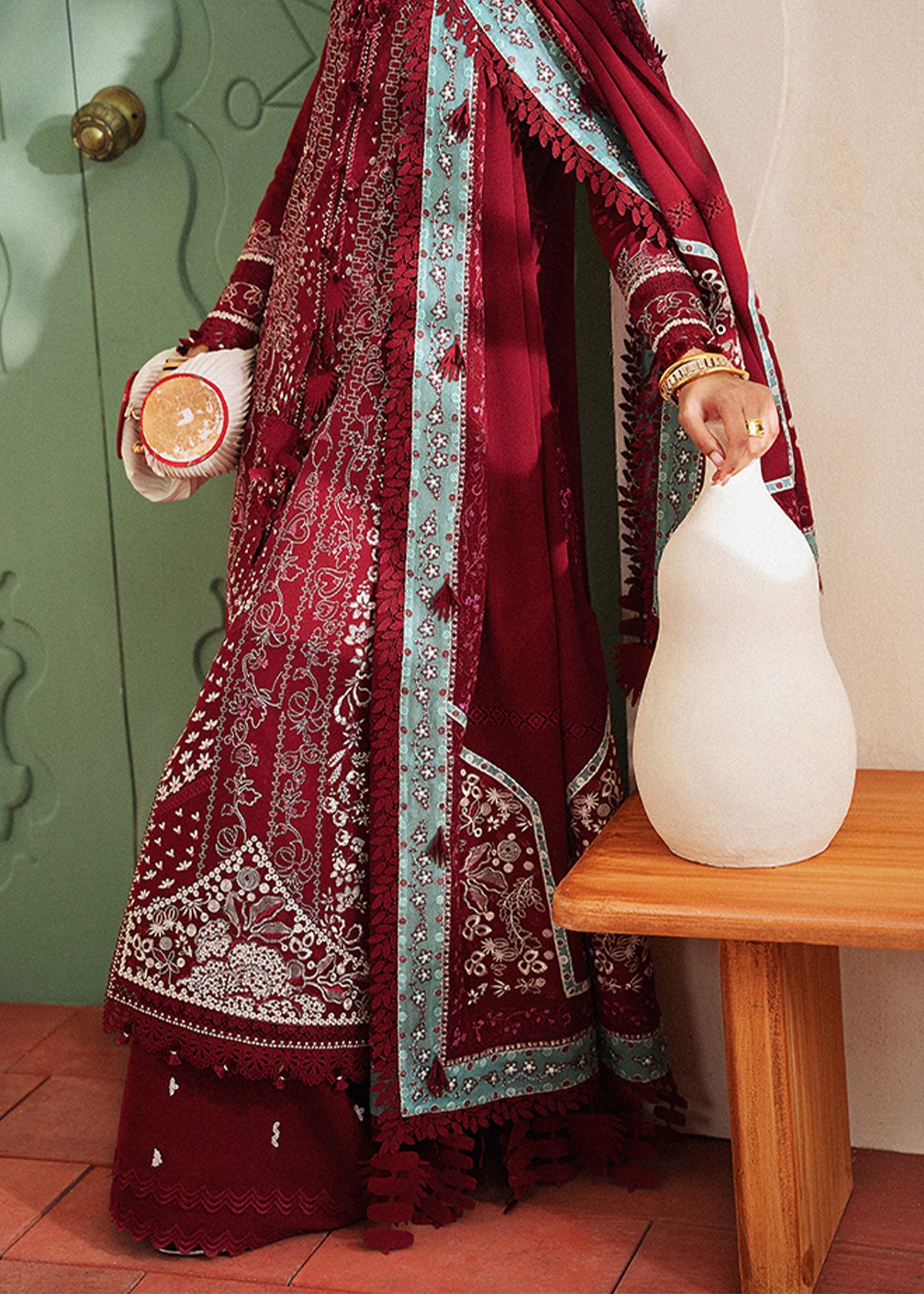 Ineesa by Suffuse Unstitched Lawn - Shahana Collection UK
