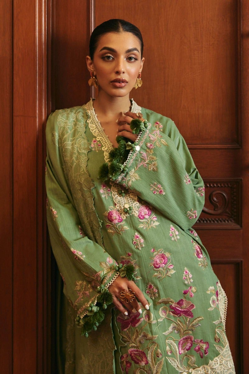 Shop Now - D#24B Muzlin Winter - Vol 1 - Sana Safinaz - Wedding and Bridal Party Dresses - Shahana Collection UK - Pakistani Designer Wear - Winter 2023