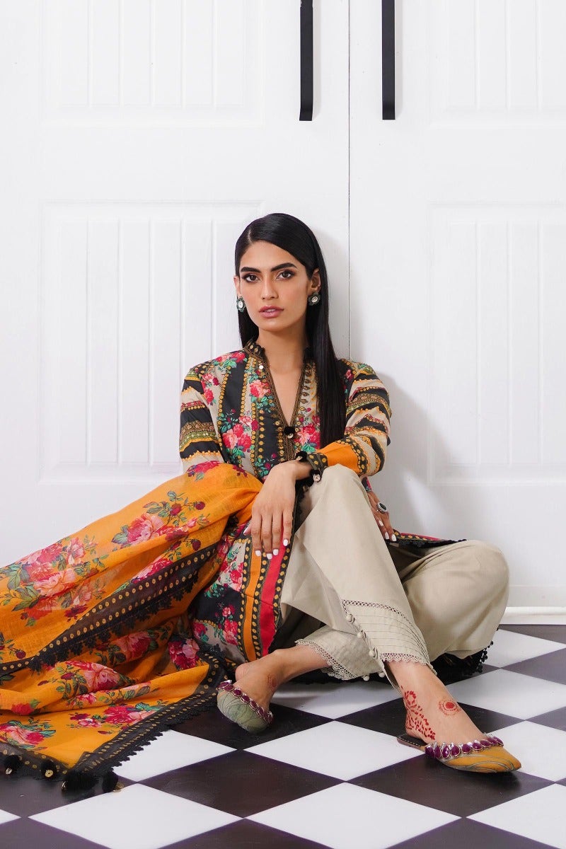 24 B - Mahay Summer Lawn Collection'23 - Shahana Collection UK -Sana Safinaz 