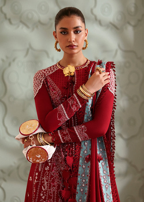 Ineesa by Suffuse Unstitched Lawn - Shahana Collection UK