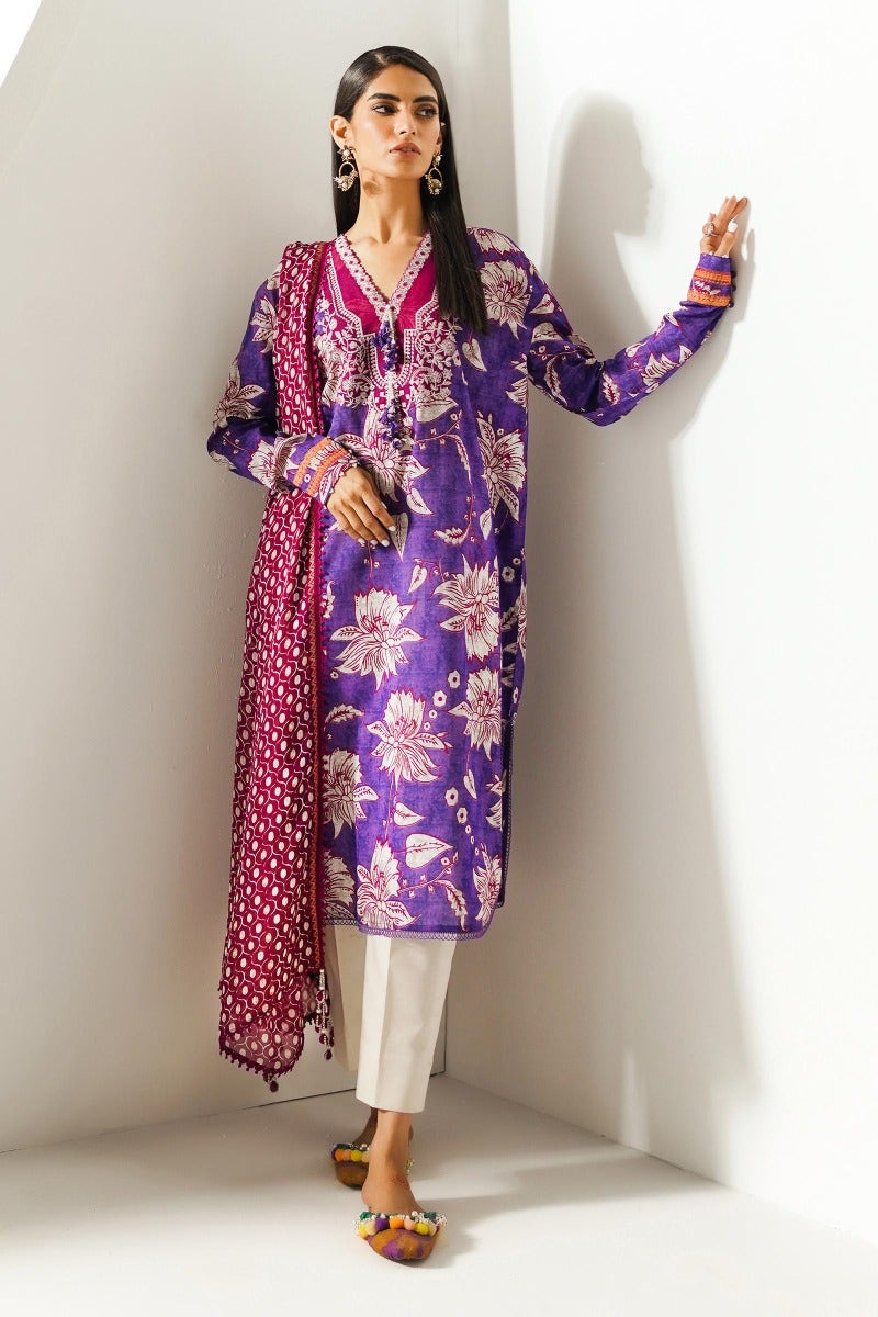 27B - Mahay Summer Lawn Collection'23 - Shahana Collection UK - Sana Safinaz 