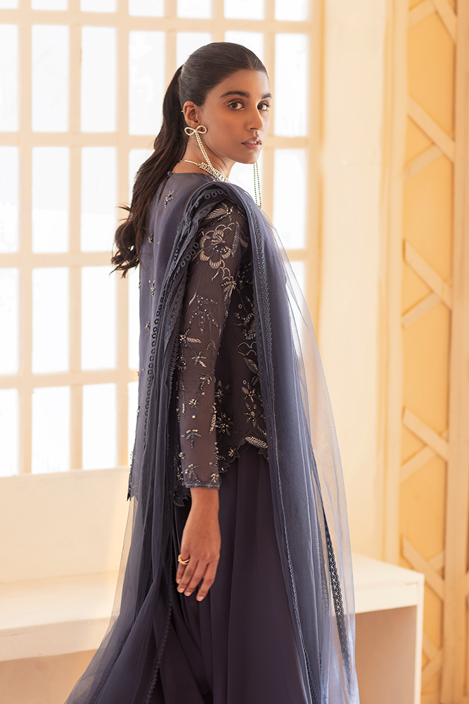 Sapphire Flare Luxury Pret '21 Suffuse by Suffuse By Sana Yasir Luxury Pret - Shahana Collection UK