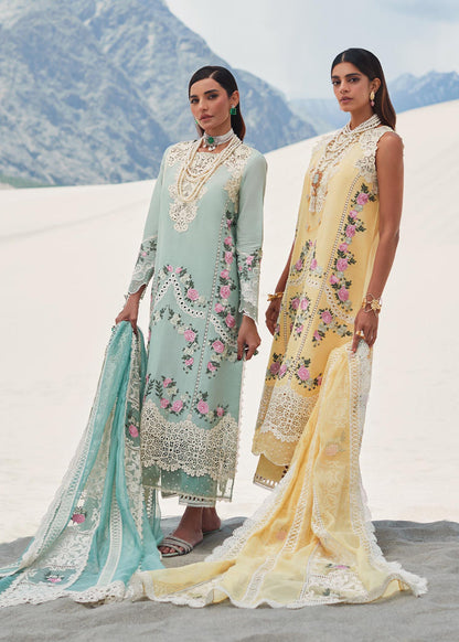 Shop Now, Serendipity D3A - Luxe Lawn by Saira Shakira 2023 - Crimson - Shahana Collection UK - Wedding and Bridal Party Dresses - Eid Edit 2023