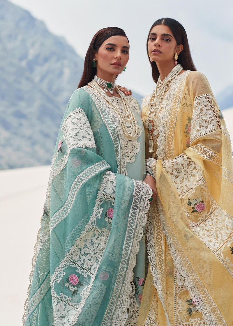 Shop Now, Serendipity D3A - Luxe Lawn by Saira Shakira 2023 - Crimson - Shahana Collection UK - Wedding and Bridal Party Dresses - Eid Edit 2023