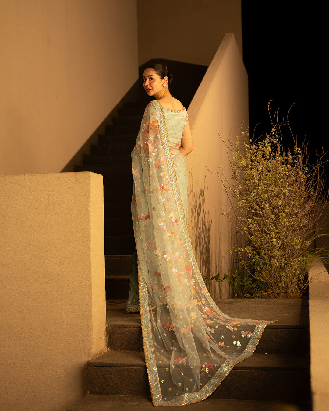 Nureet by Faiza Saqlain Made To Order - Shahana Collection UK