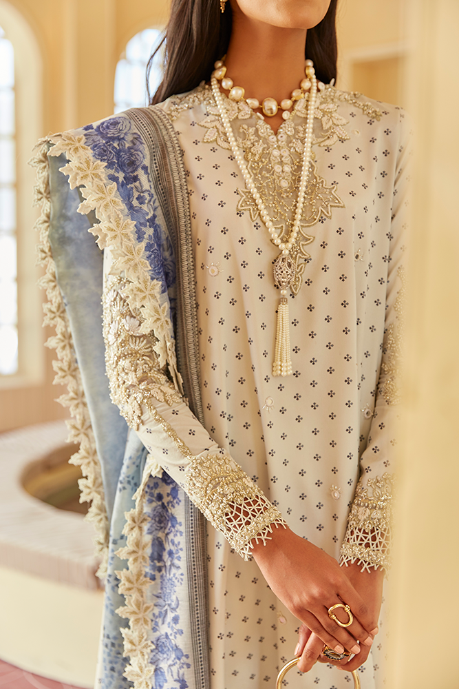 Azure Sky Luxury Pret '21 Suffuse by Suffuse By Sana Yasir Luxury Pret - Shahana Collection UK