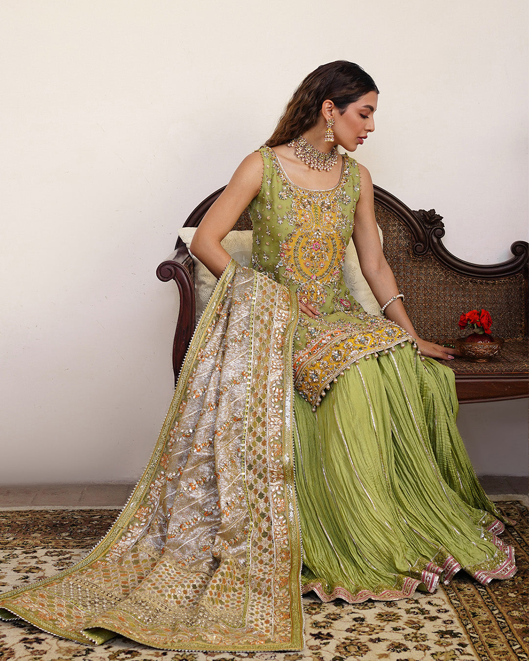 Tamaan by Faiza Saqlain  - Shahana Collection UK
